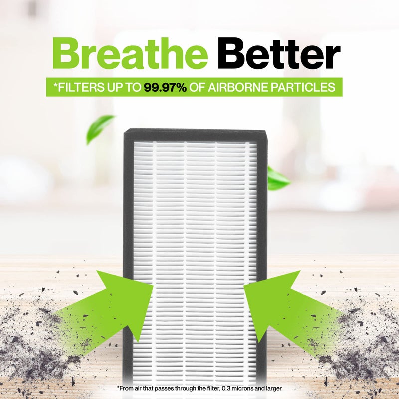 Durabasics HEPA Filters Compatible with Alen T500-2 Pack Replacement Filter - Image 2
